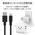 Lightningケーブル/準高耐久/アルミコネクタ/2.0m/ブラック 写真5