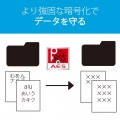 USBメモリ USB2.0 小型 64GB キャップ付 ストラップホール 1年保証 ブラック 写真5