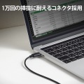 USBハブ タイプC USB2.0 USBメス × 3ポート マグネット付 PC給電 セルフパワー バスパワー Power Delivery ブラック 写真5