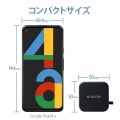 スマホ充電器 AC充電器 タイプC USB-C ケーブル付 1.5m USBポート×1 ブラック ケーブルクリップ スマホ タブレット 写真5