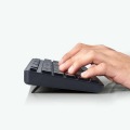 キーボード ワイヤレス マウス付 無線 USB 抗菌 薄型 フルキーボード ワイヤレスキーボード メンブレン式 ブラック 写真5