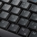 キーボード Bluetooth 静音 抗菌 ブラック 写真5