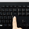 キーボード ワイヤレス マウス付き 静音 抗菌 ブラック 写真5