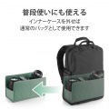 off toco/2STYLE/カメラバックパック/ブラック 写真5
