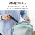 スマートフォン用三脚/自撮り棒/2way/コンパクト/ブラック 写真5