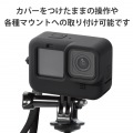 GoPro HERO12/11/10/9用シリコンケース 写真5