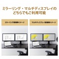 HDMI分配器 4K 60P 対応 1入力 2出力 スプリッター ブラック 写真5