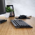 キーボード 無線 (2.4GHz) ワイヤレス USB-A 洗える(IPX5) メンブレン 高耐久設計 抗菌 【Windows11 mac Chrome】対応 ブラック 写真5