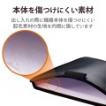 Surface Pro 8 / Surface Pro X ハードポーチ ケース スリップインタイプ ペンホルダ付 ブラック 写真5