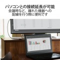 HDMI延長ケーブル/4K60P対応/0.5m/ブラック 写真5