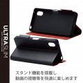 Xperia Ace III ソフトレザーケース 薄型 磁石付き 写真5