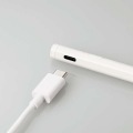 タッチペン/スタイラス/リチウム充電式/汎用/磁気吸着/USB-C充電/ペン先交換可能/ペン先付属なし/ホワイト 写真5