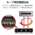 Giga対応3ポートスイッチ(プラ筐体/ACアダプター/小型) 写真5