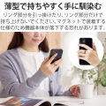 スマホリング マグネット 【 MagSafe 対応 iPhone 】 スマホスタンド機能 薄型 スマホグリップ ホールドリング? クリア ブラック 写真5