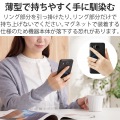 スマホリング マグネット 【 MagSafe 対応 iPhone 】 スマホスタンド機能 薄型 スマホグリップ ホールドリング? クリア ネイビー 写真5