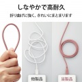 なめらかUSB Type-Cケーブル(非認証品、C-C) 写真5