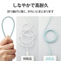 なめらかUSB Type-Cケーブル(非認証品、C-C) 写真5
