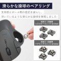 2.4GHz無線トラックボール ”IST”5ボタン ベアリングモデル 写真5