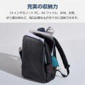 “REFLOK” ビジネスバックパック 写真5