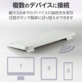 Bluetooth薄型ミニキーボード “Slint” 写真5