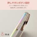 iPhone 15 ハイブリッドケース オーロラ &me 写真5