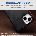 Google Pixel 8 Pro ソフトレザーケース 磁石付 耐衝撃 ステッチ 写真5