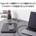 USB2.0ケーブル(C-C、100W対応) 写真5