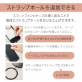 ハンドストラップ/シリコンリング/ラウンド/ブラック 写真5