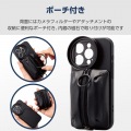iPhone 15 Pro ハードケース カメラフィルター対応 ポケット付 写真5