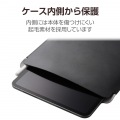 11インチiPad Pro(M4) レザーポーチ Apple Pencil収納 スタンド 写真5