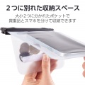 スマートフォン用防水ケース IPX8 2ポケットタイプ 写真5