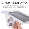 スマートフォン用防水ケース IPX8 2ポケットタイプ 写真5