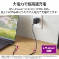 USB 80Gbps(USB4 Version2.0)認証ケーブル 写真5