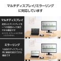 USB Type-C(TM) - HDMI(R)変換アダプター(シリコンメッシュ) 写真5