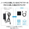 USB Power Delivery EPR規格140W対応AC充電器(C×2+A×1) 写真5