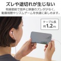 高耐久 デジタル式USB Type-C(TM)ヘッドホン インナーイヤー型 写真5