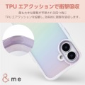 iPhone 16 &me ハイブリッドケース オーロラ 写真5