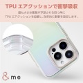 iPhone 16 Pro &me ハイブリッドケース オーロラ 写真5