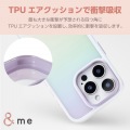 iPhone 16 Pro &me ハイブリッドケース オーロラ 写真5