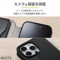 iPhone 16 Pro NEUTZ ソフトレザーケース 磁石付 写真5
