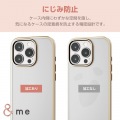 iPhone 16 Pro &me ソフトケース メタリックライン 写真5