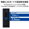Wi-Fi 7 2882+688Mbps セキュリティ搭載2.5Gルーター 写真5