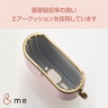 AirPods (第4世代)用 &me ソフトレザーケース メッキライン 写真5