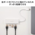 USB Type-C 4ポートUSB2.0ハブ 写真5