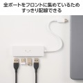 USB Type-C 4ポートUSB5Gbpsハブ 写真5