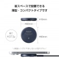 コンパクトQi規格(EPP)対応ワイヤレス充電器(12W・卓上) 写真5