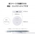 コンパクトQi規格(EPP)対応ワイヤレス充電器(12W・卓上) 写真5