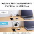 USB Power Delivery 100W AC充電器(C×2+A×1) 写真5