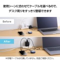 USB Power Delivery 100W AC充電器(C×3) 写真5