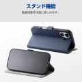AQUOS wish5 ソフトレザーケース 薄型 磁石付 写真5